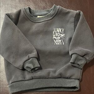 Binky bro Dark Gray Kids Sweatshirt